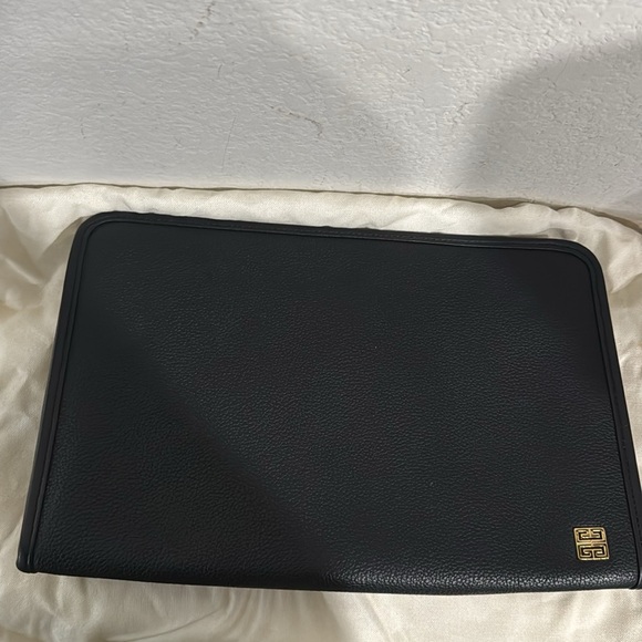 Givenchy Black Cowhide Pouch - Picture 3 of 8